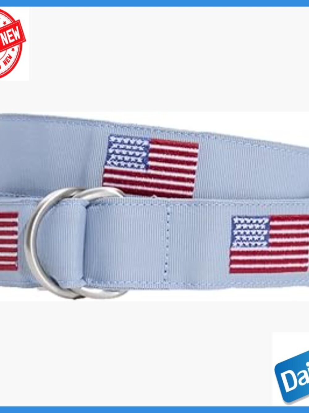 Men's D-Ring Leather Belt, Adjustable Metal Buckle, Preppy Style, Size Medium